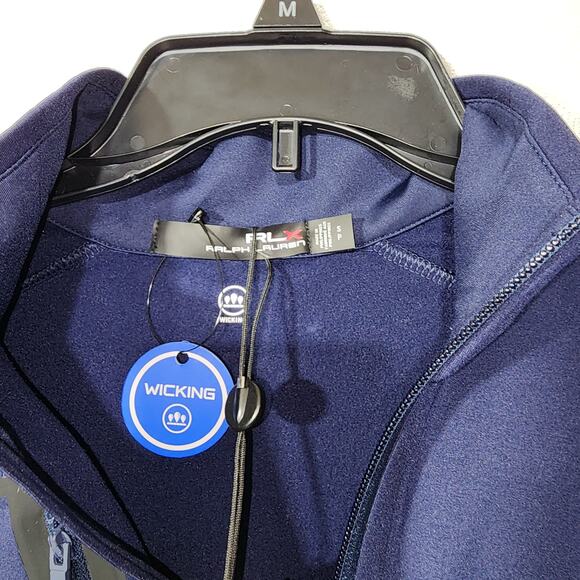 Ralph Lauren RLX lightweight performance 1/4 zip men's small NWT - Picture 5 of 8